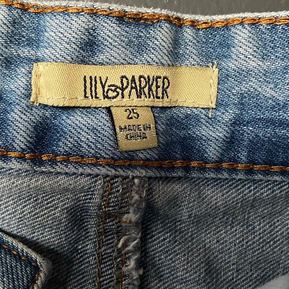 Lily Parker denim buttoned skirt size 25 - Picture 3 of 4